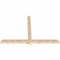 Ekena Millwork Eugene Smooth Timber Gable Bracket, Douglas Fir, 96"W x 64"H x 3 1/2"D x 5 1/2"F, 16/12 Pitch GBW096X64X0406EUG00SDF - alternate 5